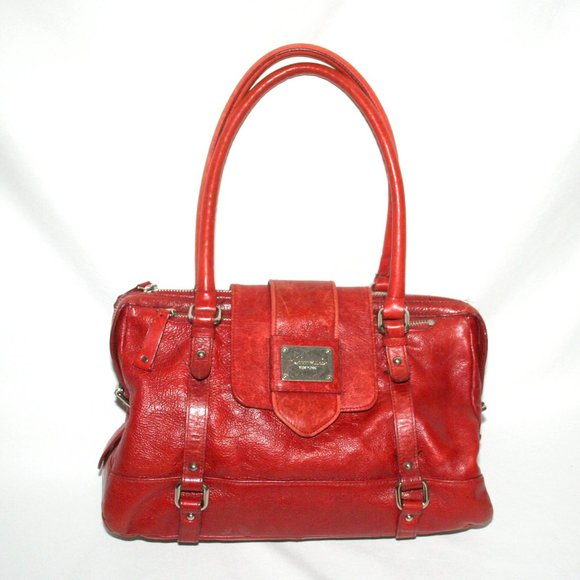 Cole Bags Rugged Leather Purse Cole Medium Clean In